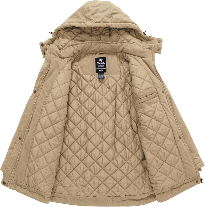 wantdo Winter Jacket Cotton Coat